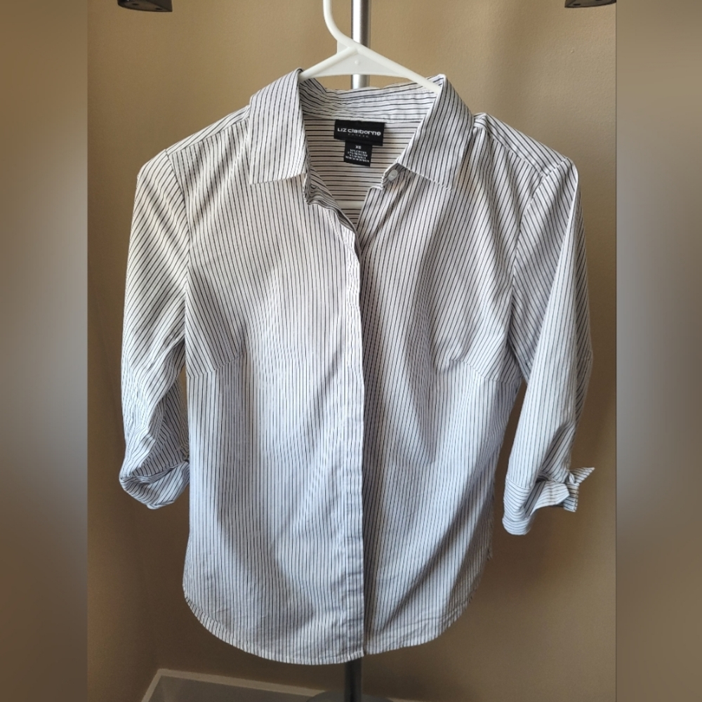 Liz Claiborne 3/4 length dress shirt